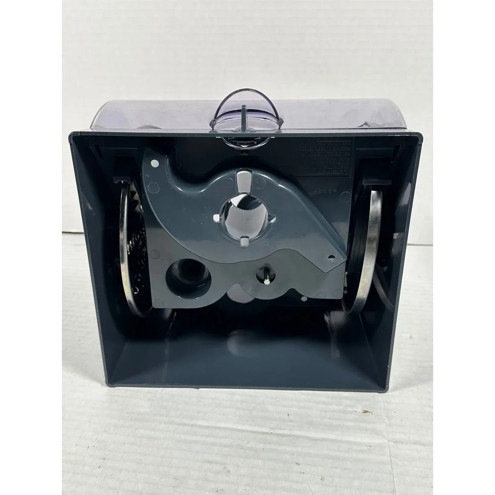 Cuisinart FP-11/13 Blade Storage Case Organizer 4 pcs w/‎ Blades and Discs Gray
